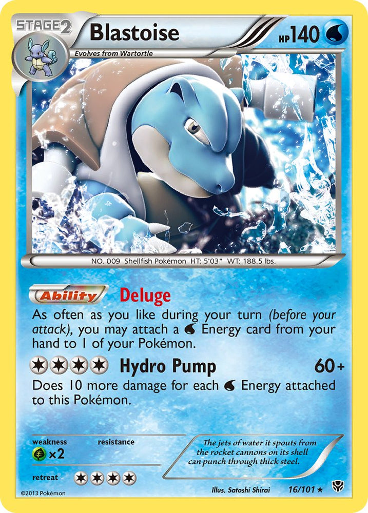 Blastoise (BW Plasma Blast) (16/101) [Theme Deck Exclusives]