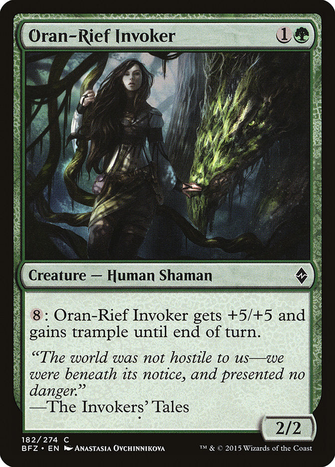 Oran-Rief Invoker [Battle for Zendikar] (BFZ 182)
