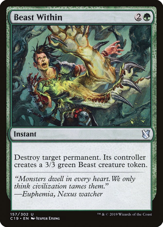 Beast Within [Commander 2019] (C19 157)