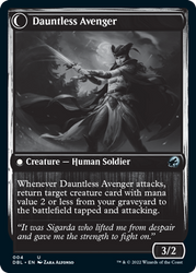 Bereaved Survivor // Dauntless Avenger [Innistrad: Double Feature] (DBL 4)