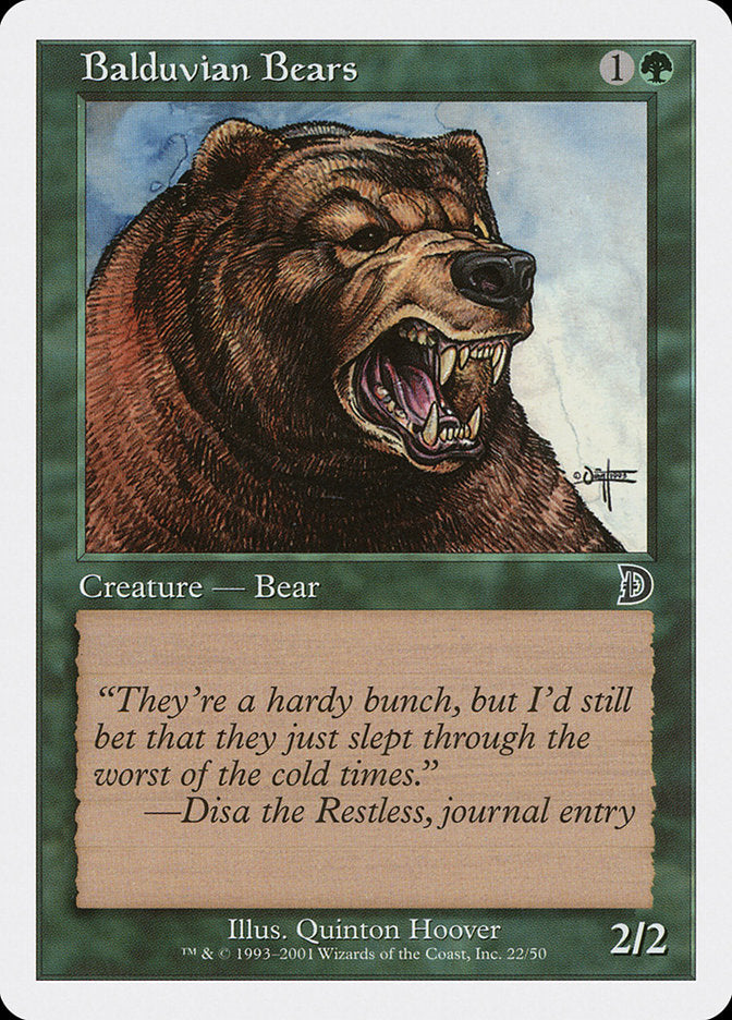 Balduvian Bears [Deckmasters] (DKM 22)