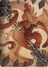 Soul Shatter Art Card [Zendikar Rising Art Series] (AZNR 62)