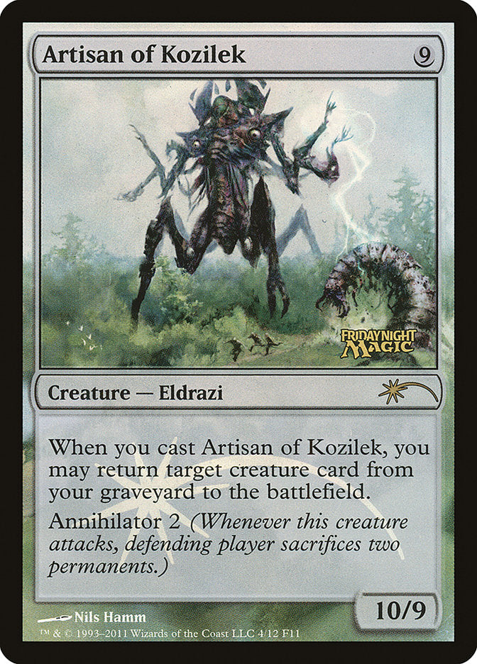 Artisan of Kozilek [Friday Night Magic 2011] (F11 4)