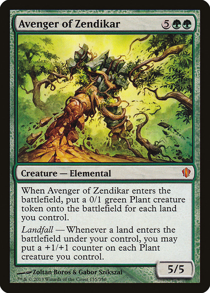 Avenger of Zendikar [Commander 2013] (C13 135)