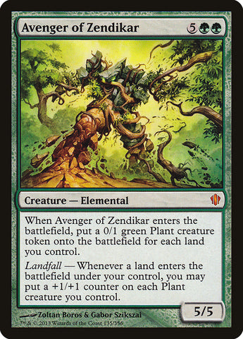 Avenger of Zendikar [Commander 2013] (C13 135)