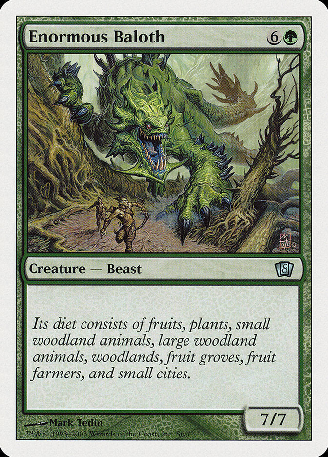 Enormous Baloth [Eighth Edition] (8ED S6)