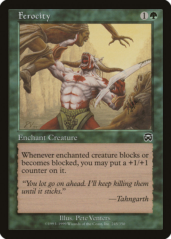 Ferocity [Mercadian Masques] (MMQ 245)