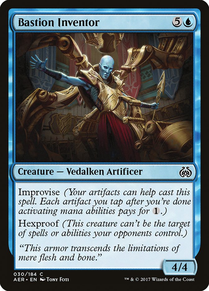 Bastion Inventor [Aether Revolt] (AER 30)
