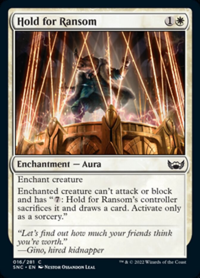 Hold for Ransom [Streets of New Capenna] (SNC 16)