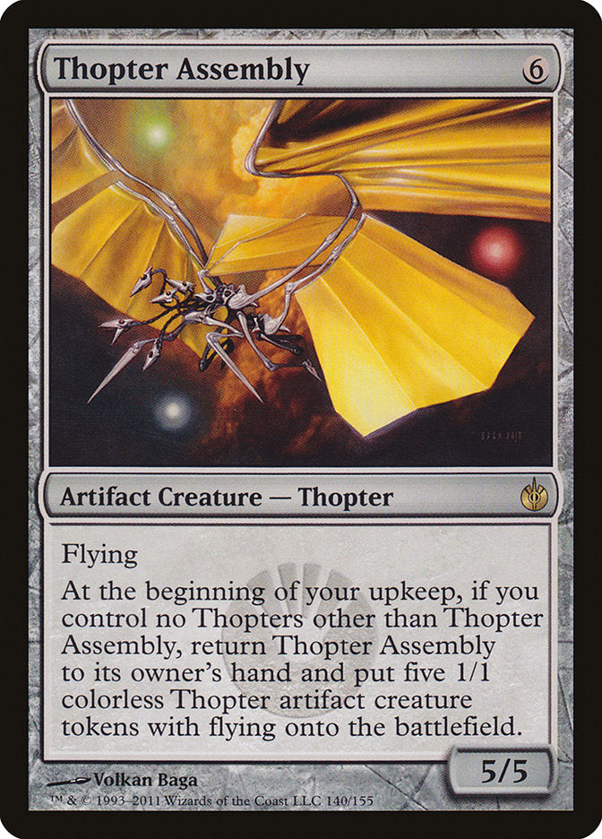 Thopter Assembly [Mirrodin Besieged] (MBS 140)