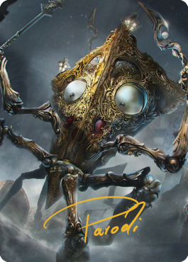 Tridrone Art Card (Gold-Stamped Signature) [Commander Legends: Battle for Baldur's Gate Art Series]