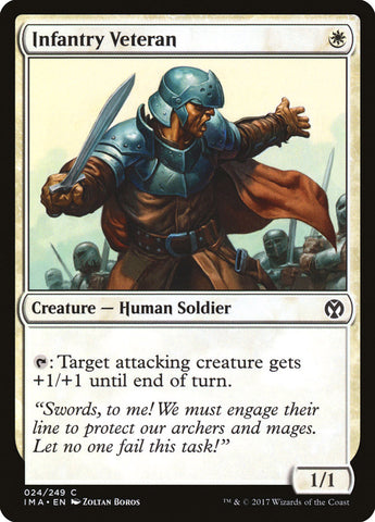 Infantry Veteran [Iconic Masters] (IMA 24)