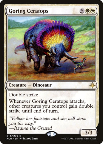Goring Ceratops [Ixalan] (XLN 13)