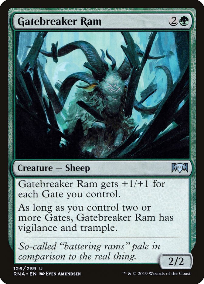 Gatebreaker Ram [Ravnica Allegiance] (RNA 126)