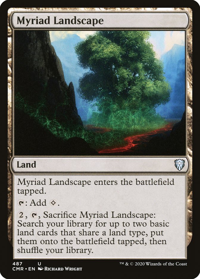 Myriad Landscape [Commander Legends] (CMR 487)