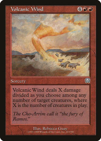 Volcanic Wind [Mercadian Masques] (MMQ 223)