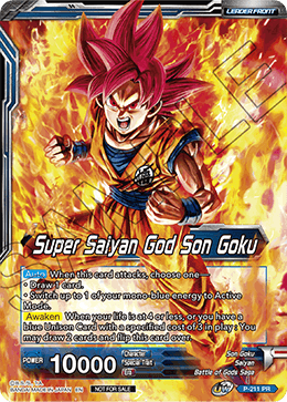 Super Saiyan God Son Goku // SSGSS Son Goku, Soul Striker Reborn (Collector's Selection Vol. 2) (P-211) [Promotion Cards]