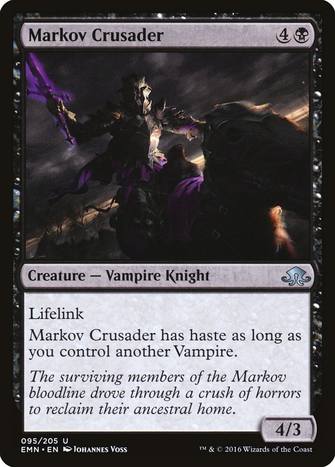 Markov Crusader [Eldritch Moon] (EMN 95)