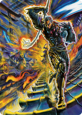 Kaito Shizuki 2 Art Card [Kamigawa: Neon Dynasty Art Series] (ANEO 71)