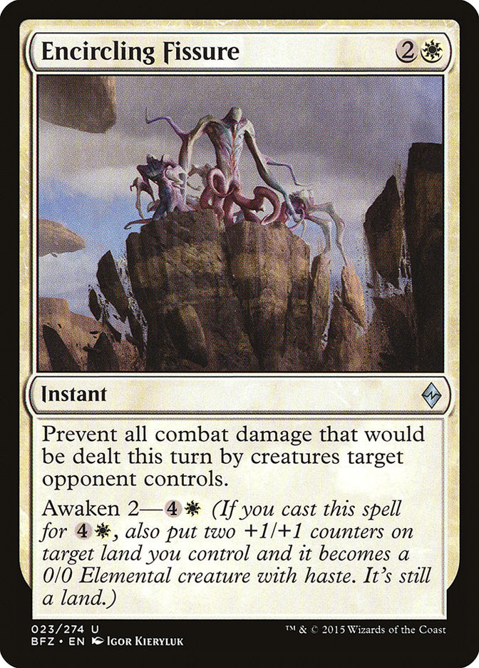 Encircling Fissure [Battle for Zendikar] (BFZ 23)