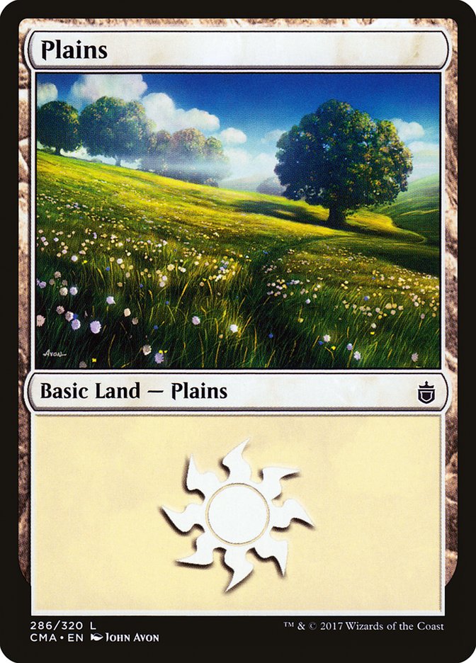 Plains (#286) [Commander Anthology] (CMA 286)