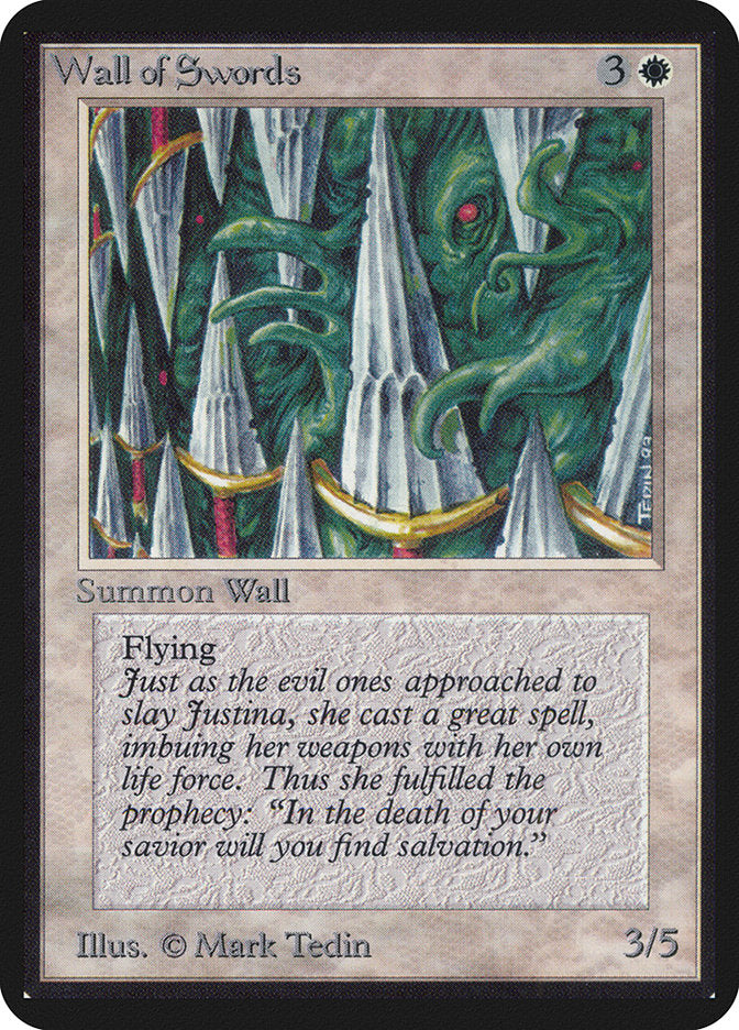 Wall of Swords [Limited Edition Alpha] (LEA 42)