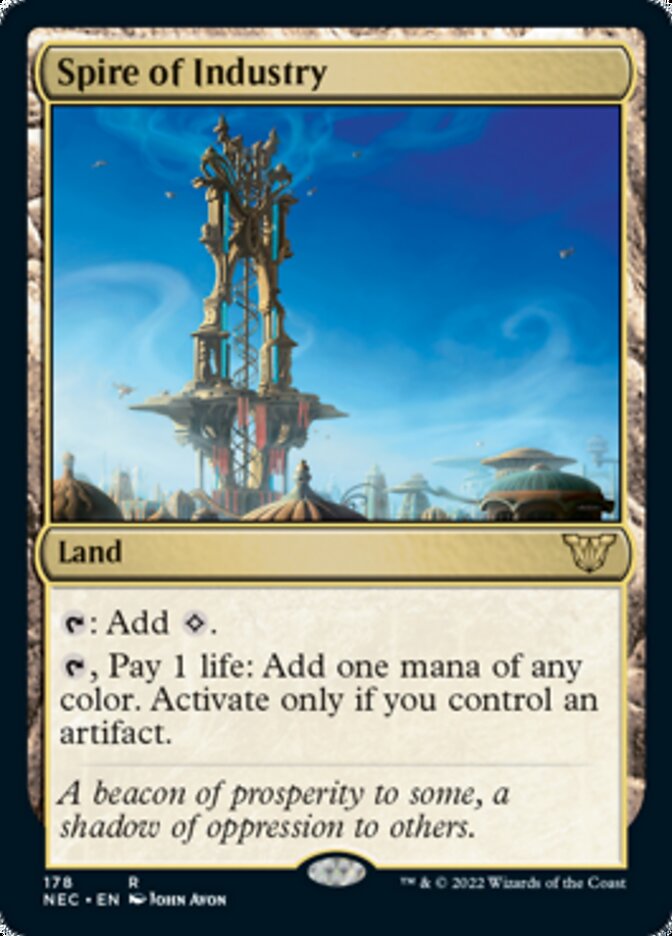 Spire of Industry [Kamigawa: Neon Dynasty Commander] (NEC 178)