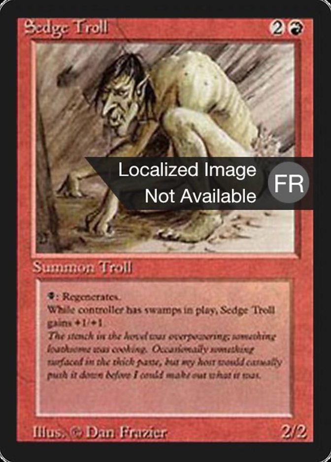 Sedge Troll [Foreign Black Border] (FBB 174)