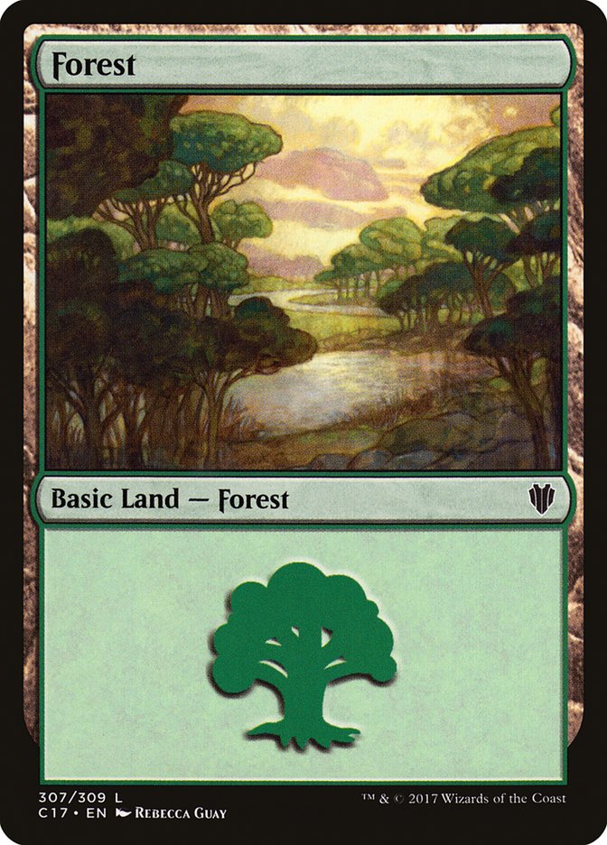 Forest (#307) [Commander 2017] (C17 307)