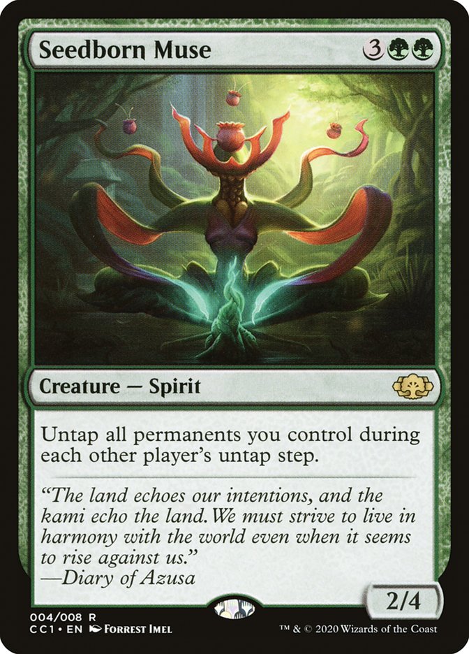Seedborn Muse [Commander Collection: Green] (CC1 4)