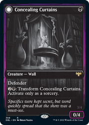 Concealing Curtains // Revealing Eye [Innistrad: Double Feature] (DBL 368)