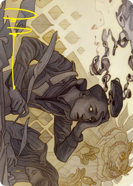 Go Blank Art Card (Gold-Stamped Signature) [Strixhaven: School of Mages Art Series] (ASTX 8)