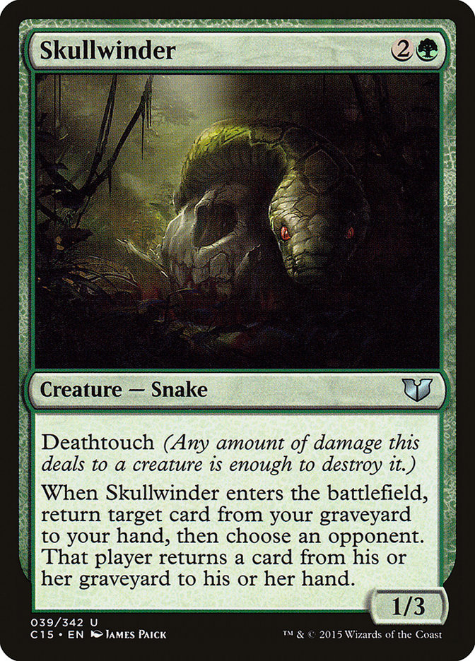 Skullwinder [Commander 2015] (C15 39)