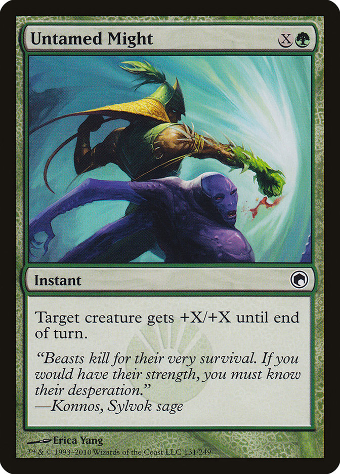 Untamed Might [Scars of Mirrodin] (SOM 131)