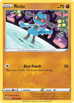 Riolu (90) [Sword & Shield: Vivid Voltage]