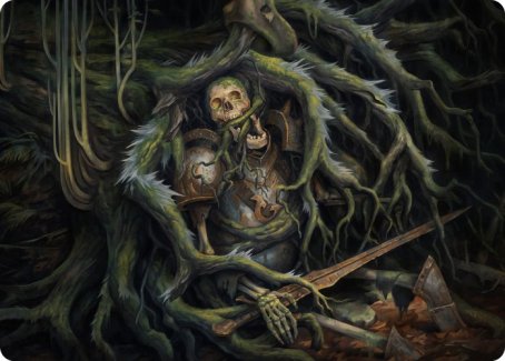 Retrieve Art Card [Innistrad: Crimson Vow Art Series] (AVOW 53)