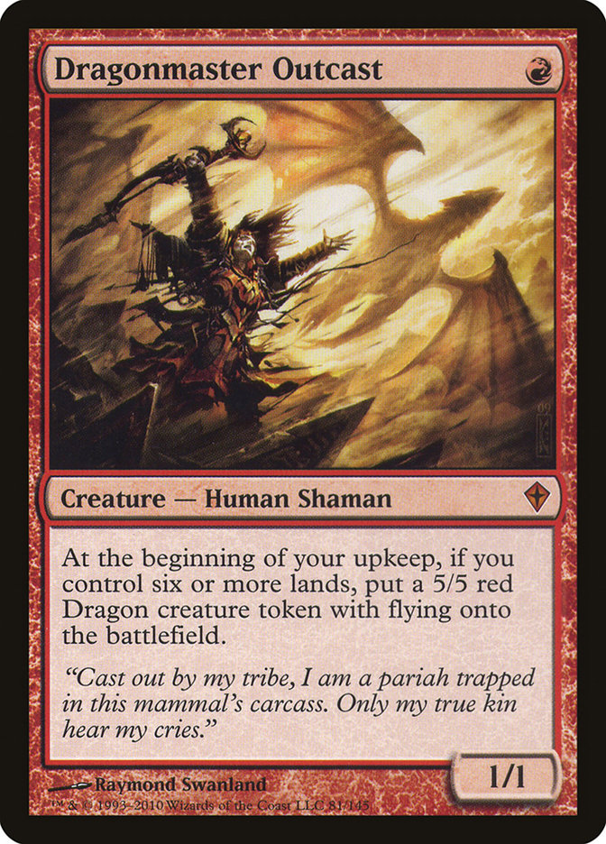 Dragonmaster Outcast [Worldwake] (WWK 81)