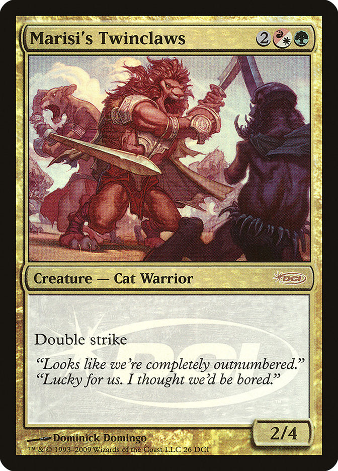 Marisi's Twinclaws [Wizards Play Network 2009] (PWP09 26)