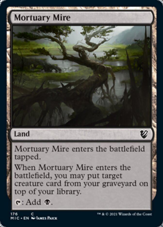Mortuary Mire [Innistrad: Midnight Hunt Commander] (MIC 176)
