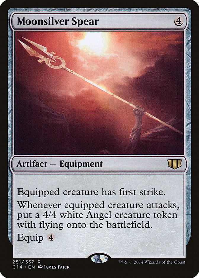 Moonsilver Spear [Commander 2014] (C14 251)