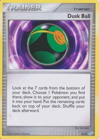 Dusk Ball (9/12) [Diamond & Pearl: Trainer Kit]