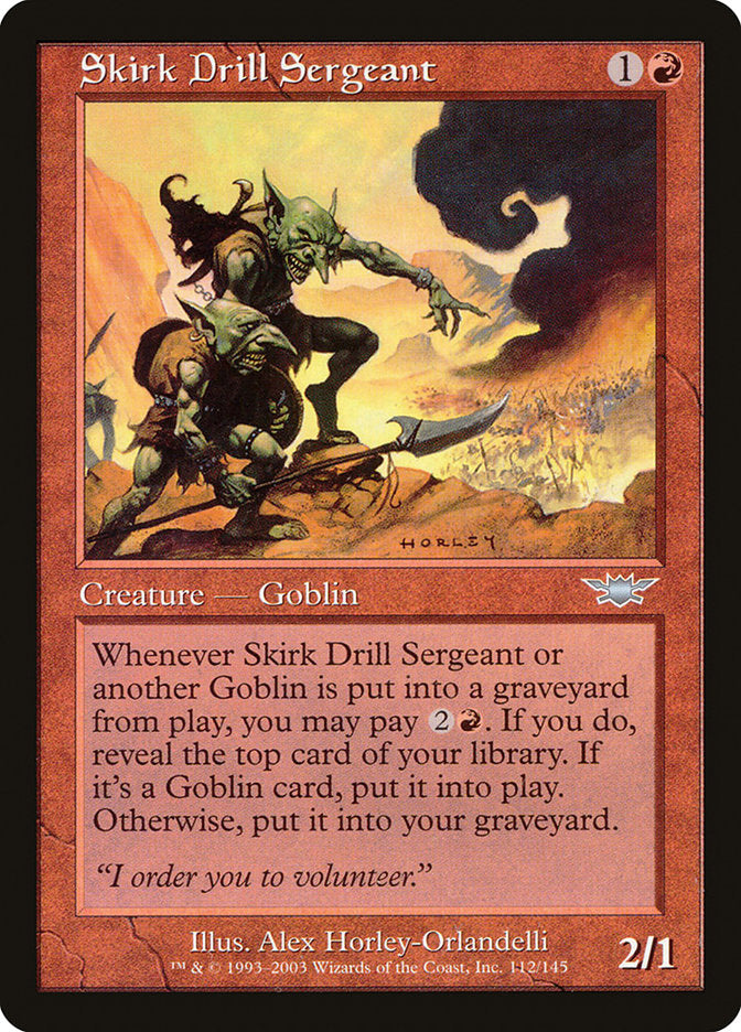 Skirk Drill Sergeant [Legions] (LGN 112)