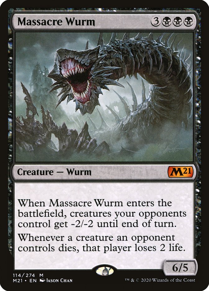 Massacre Wurm [Core Set 2021] (M21 114)