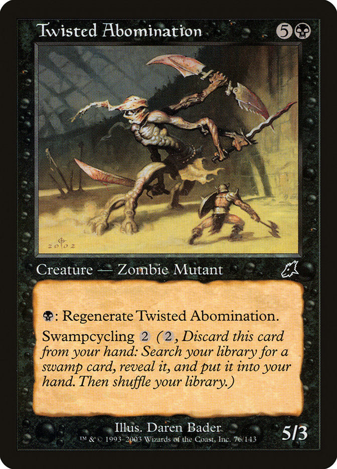 Twisted Abomination [Scourge] (SCG 76)