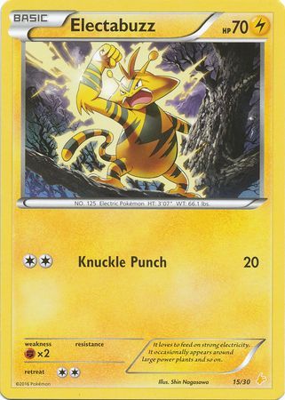 Electabuzz (15/30) [XY: Trainer Kit - Pikachu Libre & Suicune]