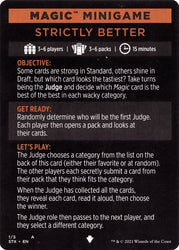 Strictly Better (Magic Minigame) [Strixhaven: School of Mages Minigame] (MSTX 1)