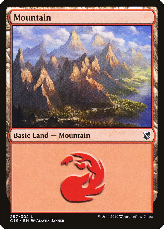 Mountain (#297) [Commander 2019] (C19 297)
