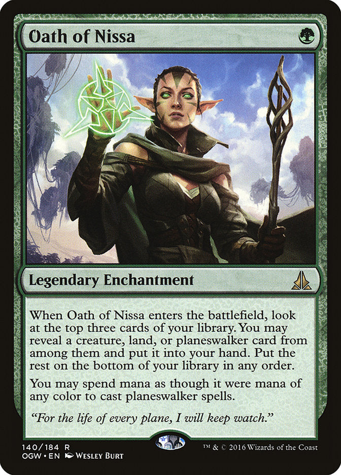 Oath of Nissa [Oath of the Gatewatch] (OGW 140)