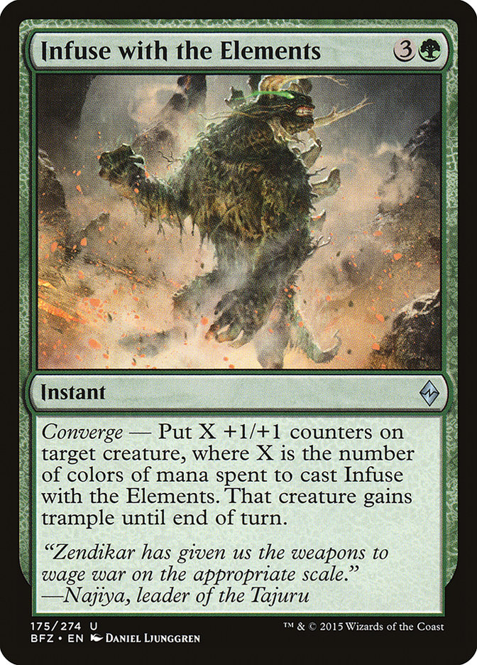 Infuse with the Elements [Battle for Zendikar] (BFZ 175)
