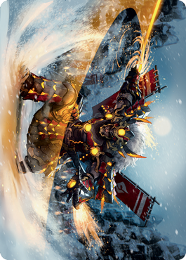 Asari Captain Art Card [Kamigawa: Neon Dynasty Art Series] (ANEO 67)